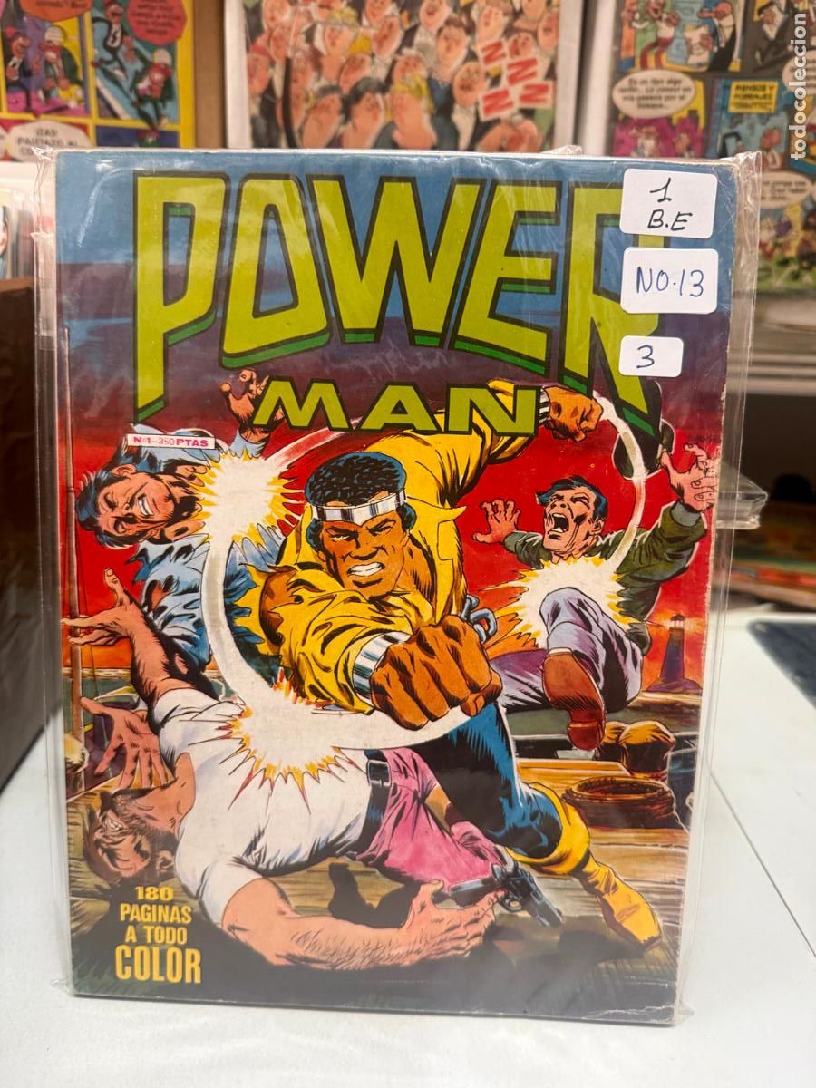 C&oacute;mics: POWER MAN EDITORIAL VERTICE TOMO 1 CONTIENE DEL 1 AL 5