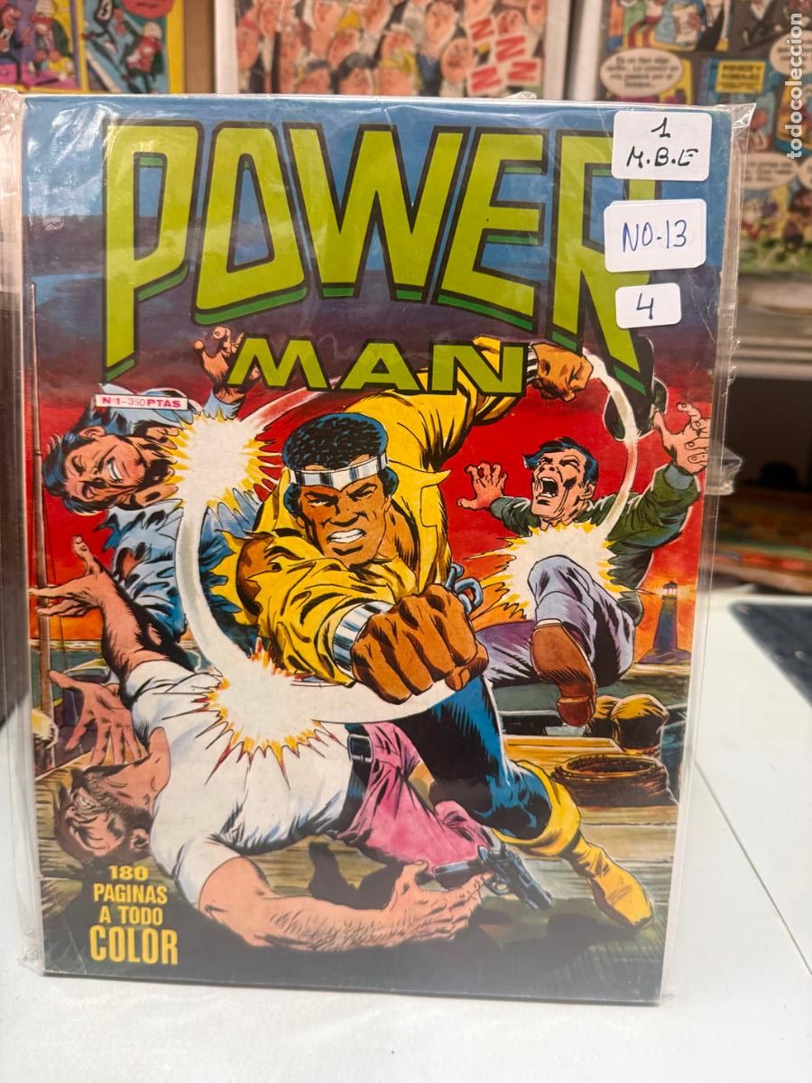 C&oacute;mics: POWER MAN EDITORIAL VERTICE TOMO 1 CONTIENE DEL 1 AL 5