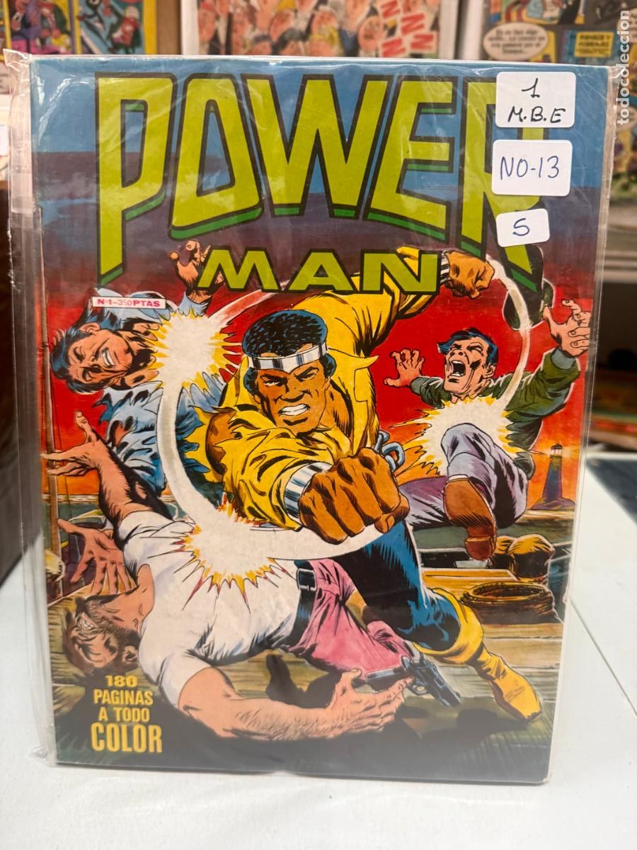 C&oacute;mics: POWER MAN EDITORIAL VERTICE TOMO 1 CONTIENE DEL 1 AL 5