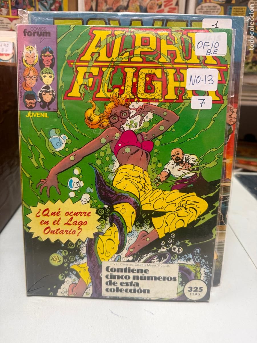 C&oacute;mics: ALPHA FLIGHT EDITORIAL FORUM CONTIENE DEL 11 AL 15