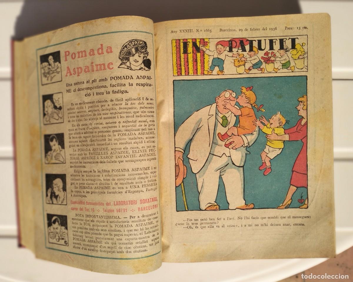 C&oacute;mics: PATUFET. 1936 TOMO COMPLETO. - Foto 5