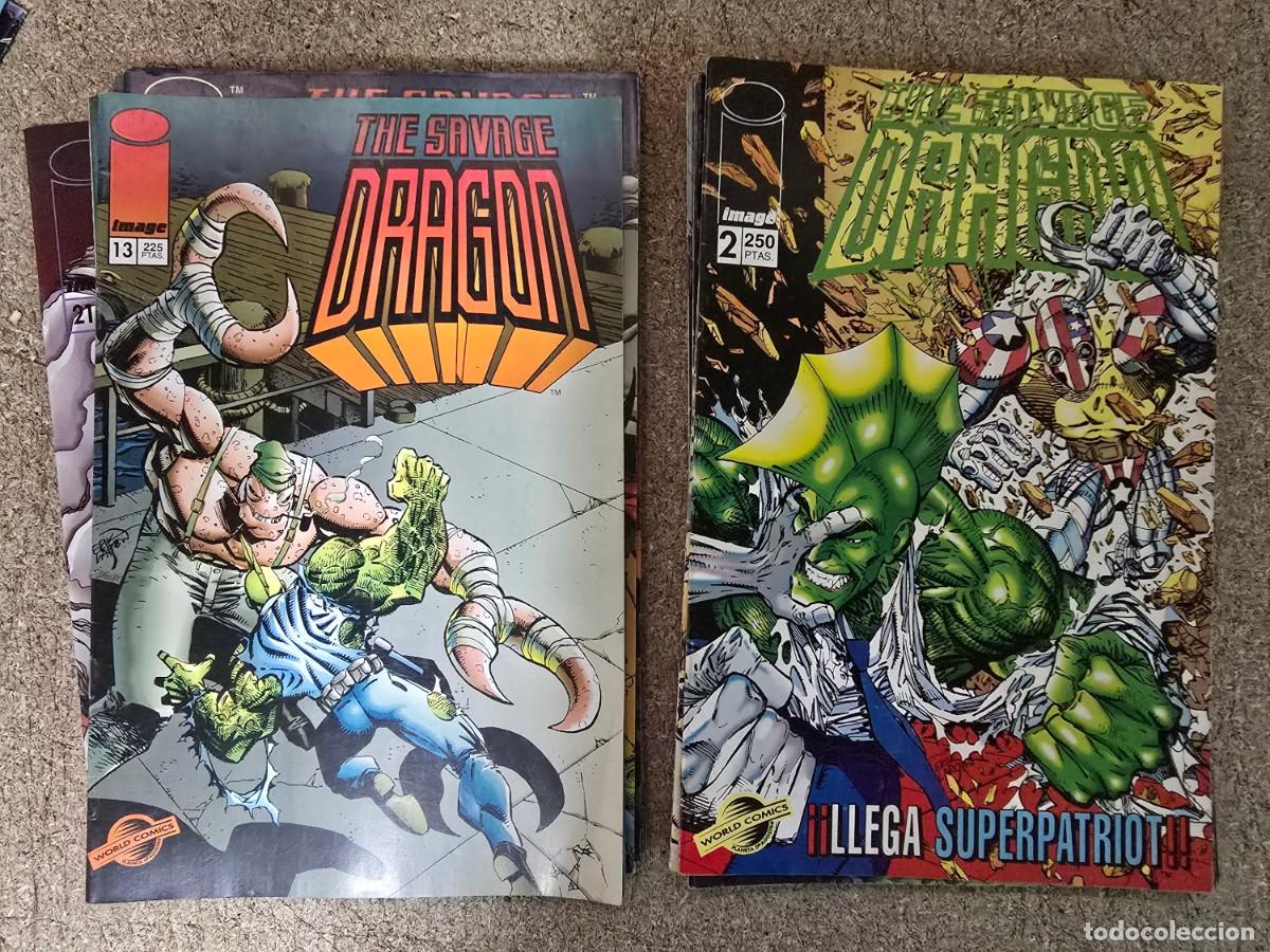Comics: Savage Dragon.Lote de 19 Comics.Image.Planeta