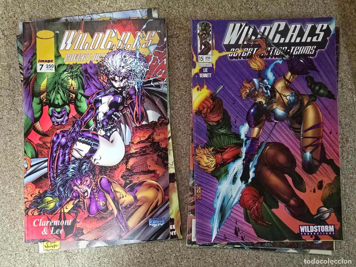 C&oacute;mics: Wildcats.Lote de 14 Comics.Image.Planeta