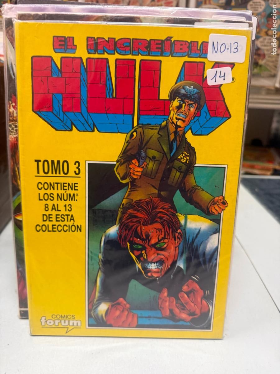 C&oacute;mics: EL INCREIBLE HULK EDITORIAL FORUM CONTIENE DE 8 AL 13 - Foto 1