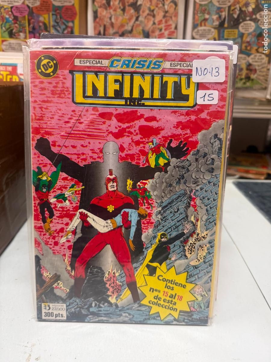 C&oacute;mics: INFINITY EDITORIAL ZINCO CONTIENE DEL 15 AL 18