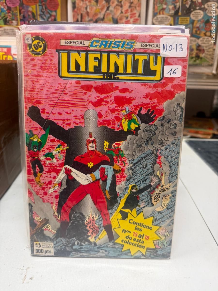 C&oacute;mics: INFINITY EDITORIAL ZINCO CONTIENE DEL 15 AL 18