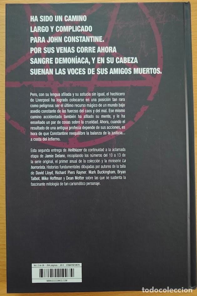 C&oacute;mics: JOHN CONSTANTINE HELLBLAZER VOLUMEN 2. JAMIE DELANO. VERTIGO. BLACK LABEL ECC - Foto 2