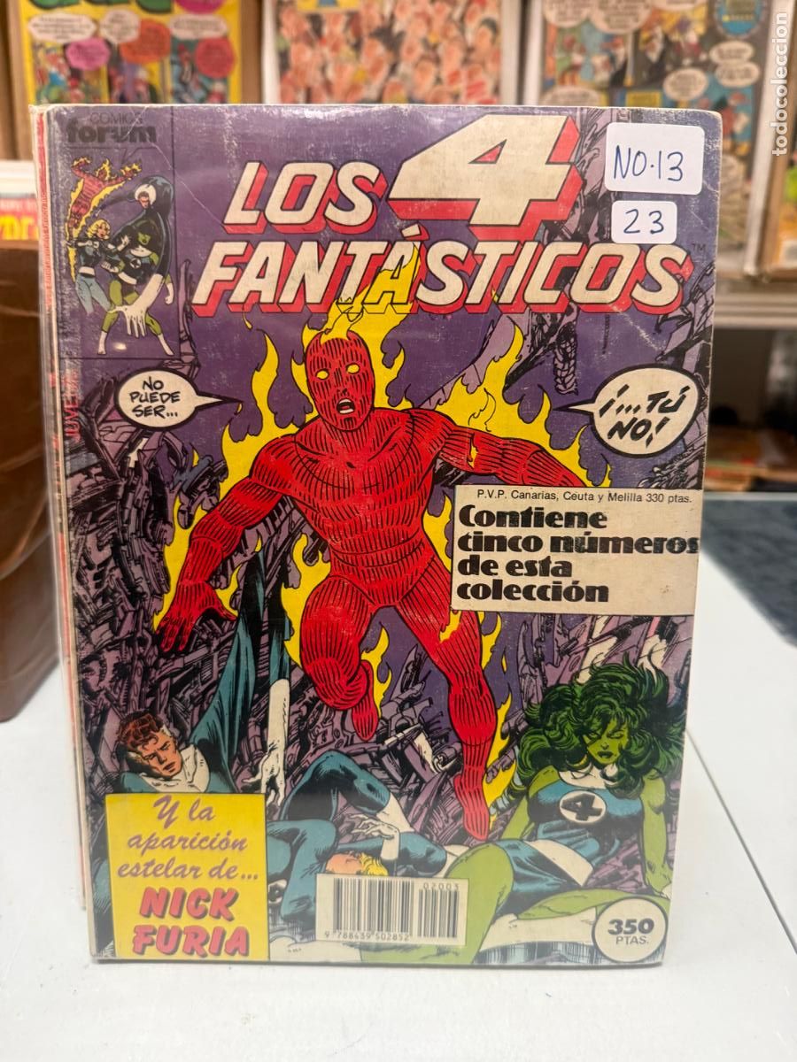 C&oacute;mics: LOS 4 FANTASTICOS EDITORIAL FORUM TOMO DEL 61 AL 65