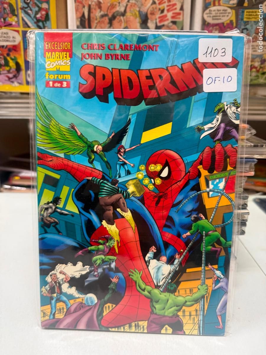 C&oacute;mics: SPIDERMAN DE CHIRS CLAREMONT Y JHON BYRNE TOMO 1