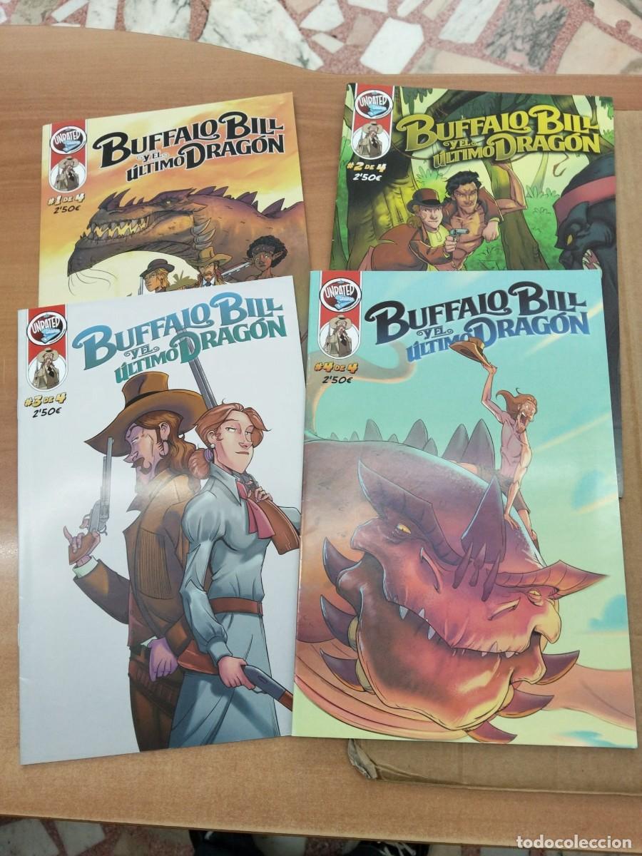 C&oacute;mics: BUFFALO BILL Y EL &Uacute;LTIMO DRAG&Oacute;N, COMPLETA, de D&iacute;az Correia y Maldonado. UNRATED