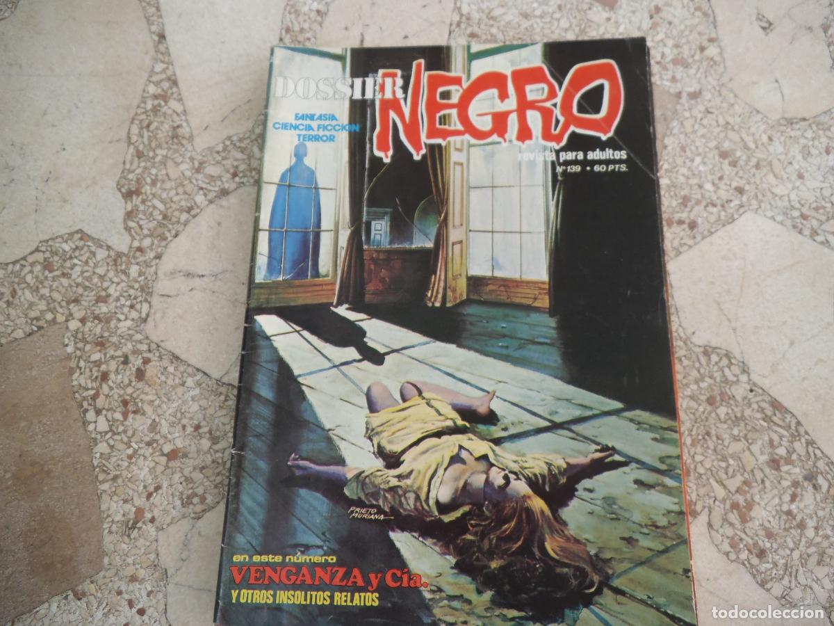 C&oacute;mics: dossier negro n&ordm; 139, fantasia ciencia ficcion , terror,