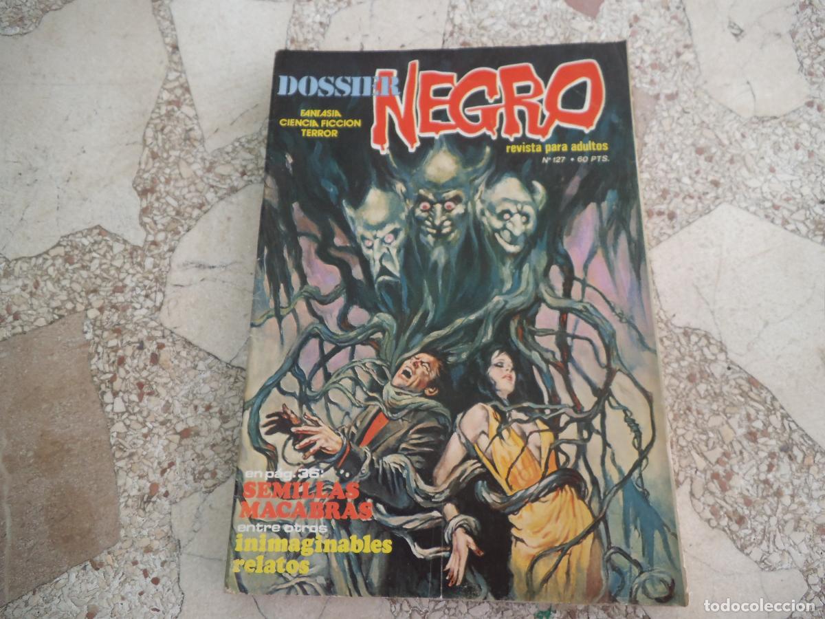 Comics: dossier negro n&ordm; 127, fantasia ciencia ficcion , terror,
