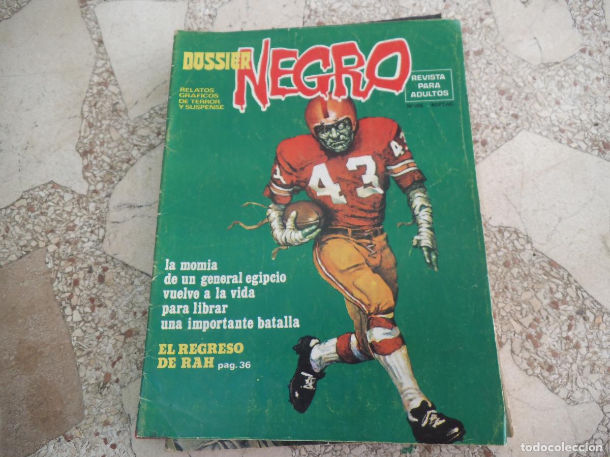 Comics: dossier negro n&ordm; 109, fantasia ciencia ficcion , terror,