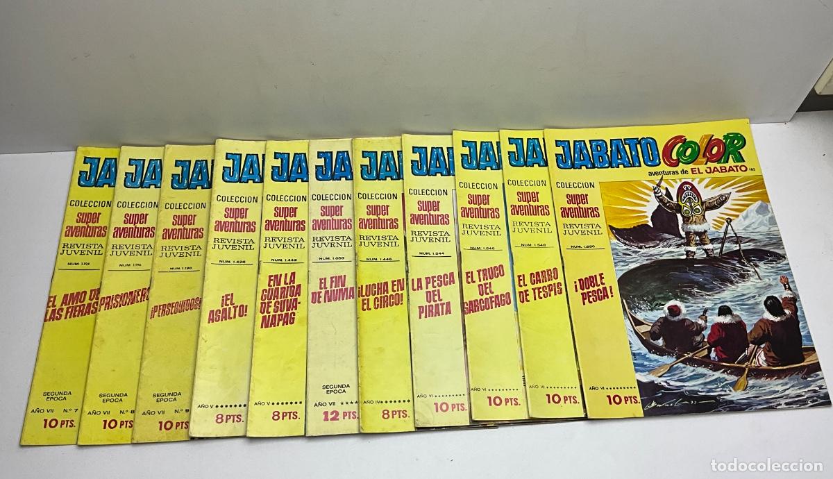 C&oacute;mics: LOTE DE 28 NUMEROS AVENTURAS DE JABATO - JABATO COLOR