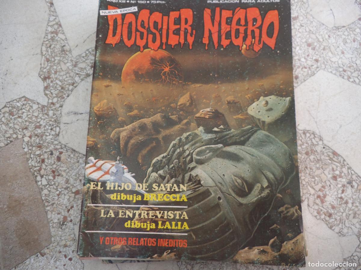 C&oacute;mics: dossier negro n&ordm; 150, fantasia ciencia ficcion , terror,