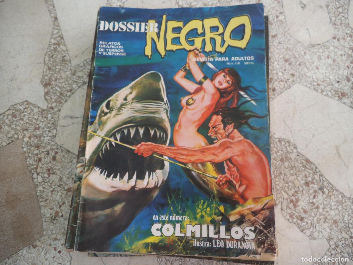 C&oacute;mics: dossier negro n&ordm; 119, fantasia ciencia ficcion , terror,