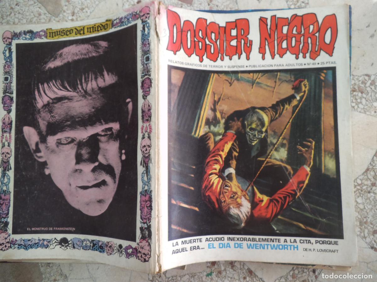 Comics : dossier negro n&ordm; 49, fantasia ciencia ficcion , terror,