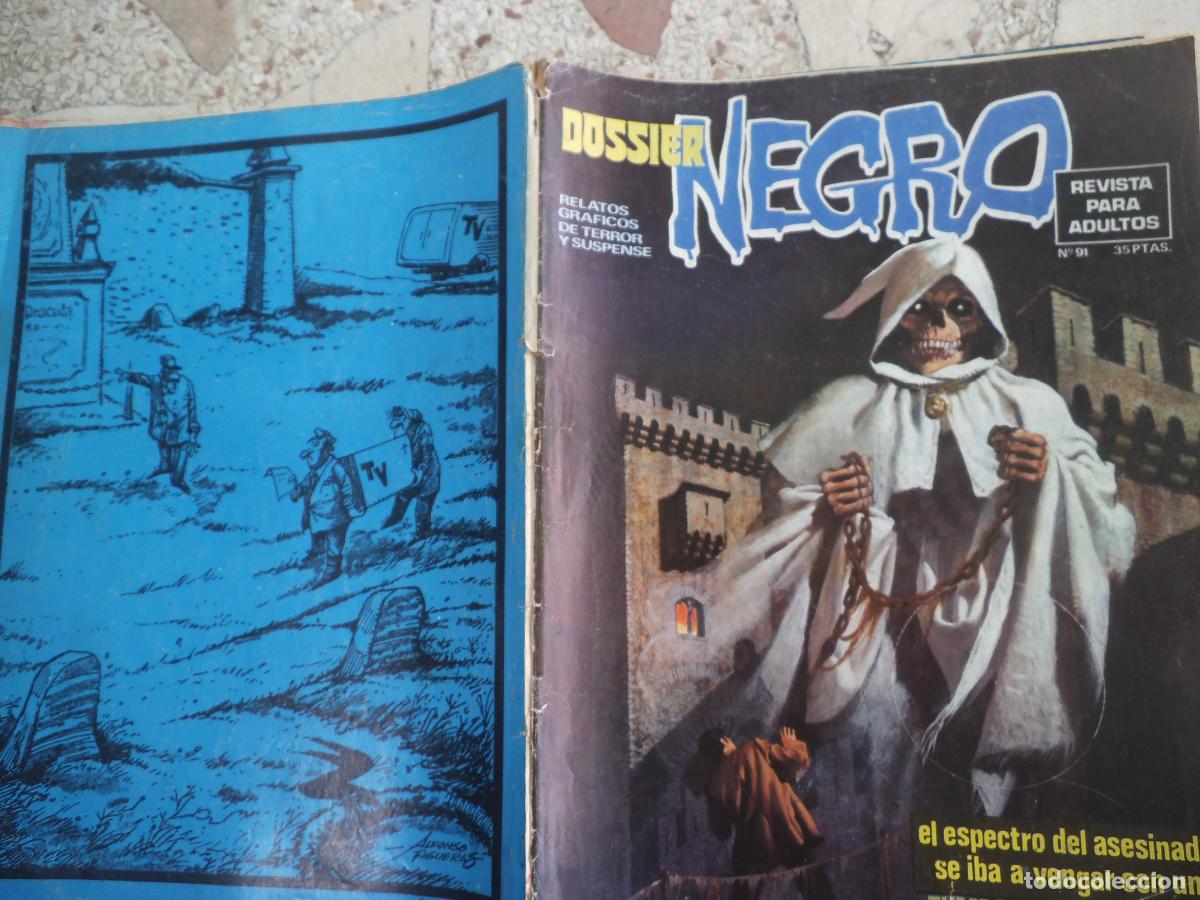 Comics: dossier negro n&ordm; 91, fantasia ciencia ficcion , terror,