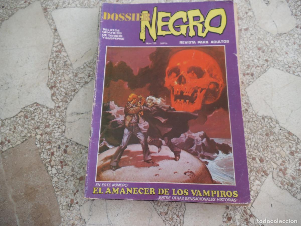 C&oacute;mics: dossier negro n&ordm; 123, fantasia ciencia ficcion , terror,