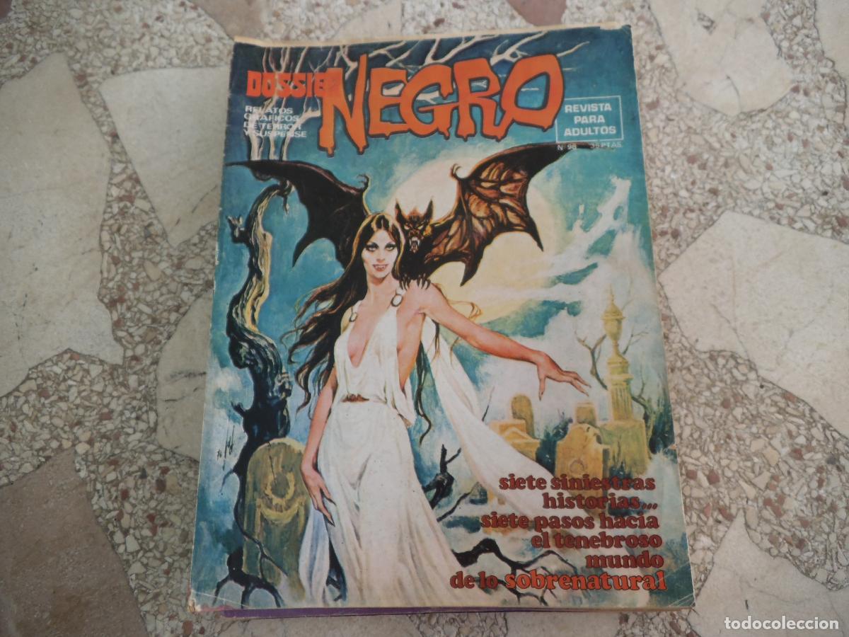 Comics: dossier negro n&ordm; 98, fantasia ciencia ficcion , terror,