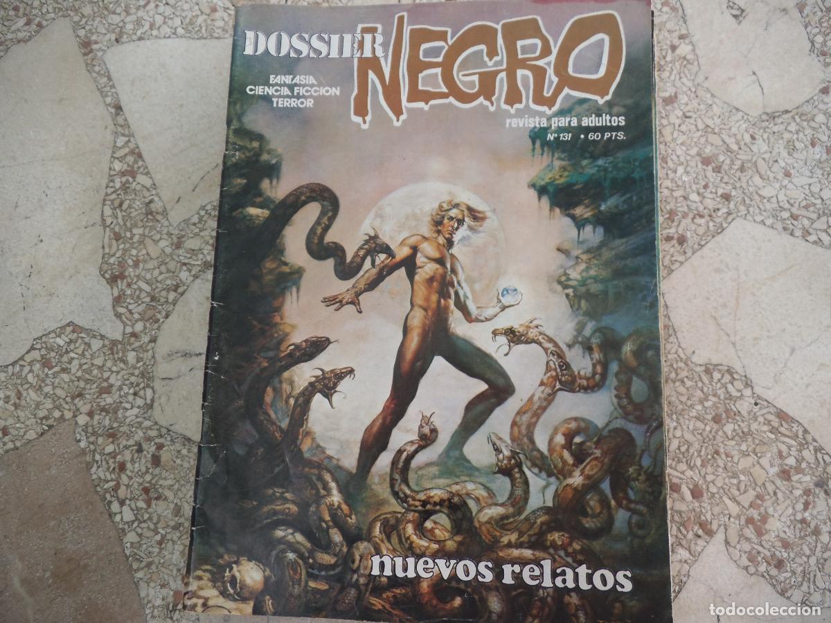 C&oacute;mics: dossier negro n&ordm; 131, fantasia ciencia ficcion , terror,