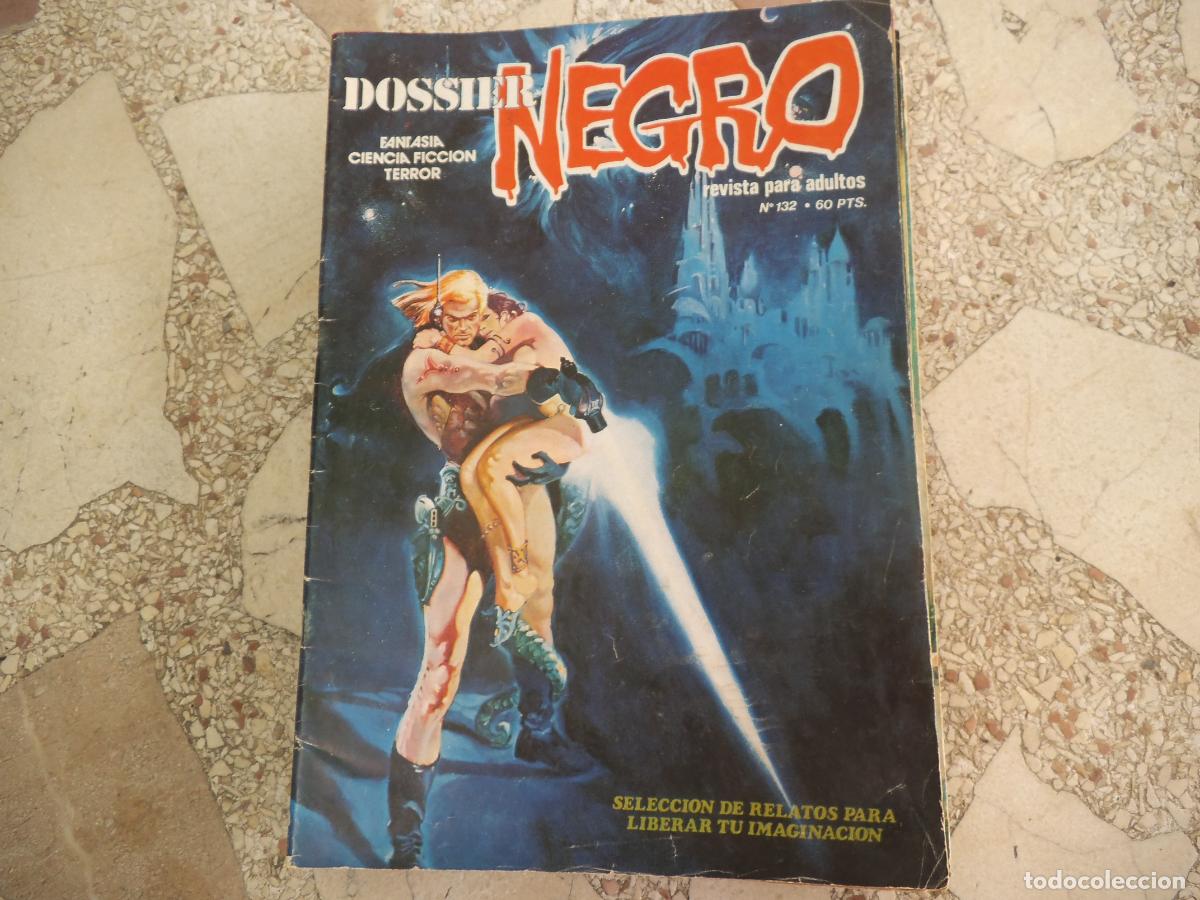 C&oacute;mics: dossier negro n&ordm; 132, fantasia ciencia ficcion , terror,