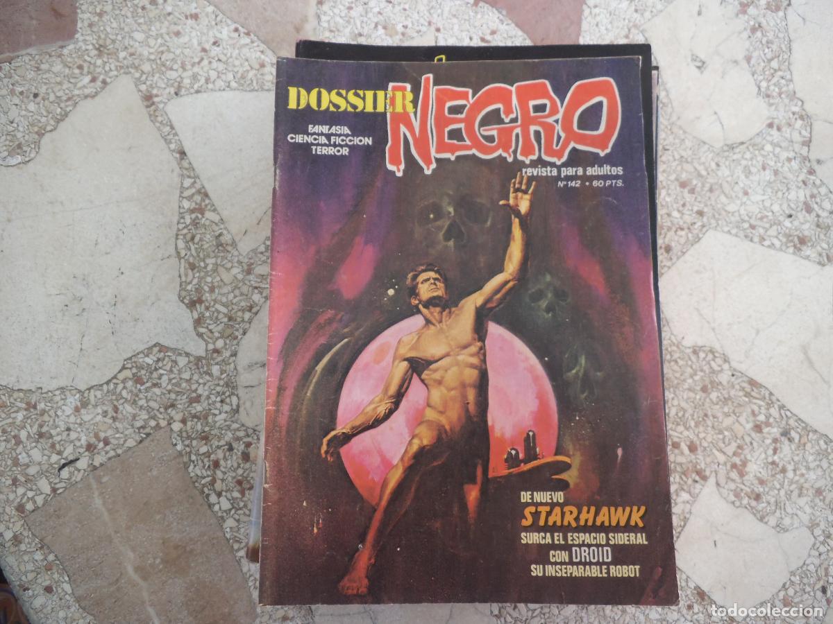 C&oacute;mics: dossier negro n&ordm; 142, fantasia ciencia ficcion , terror,