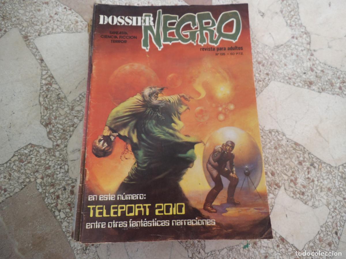 C&oacute;mics: dossier negro n&ordm; 135, fantasia ciencia ficcion , terror,