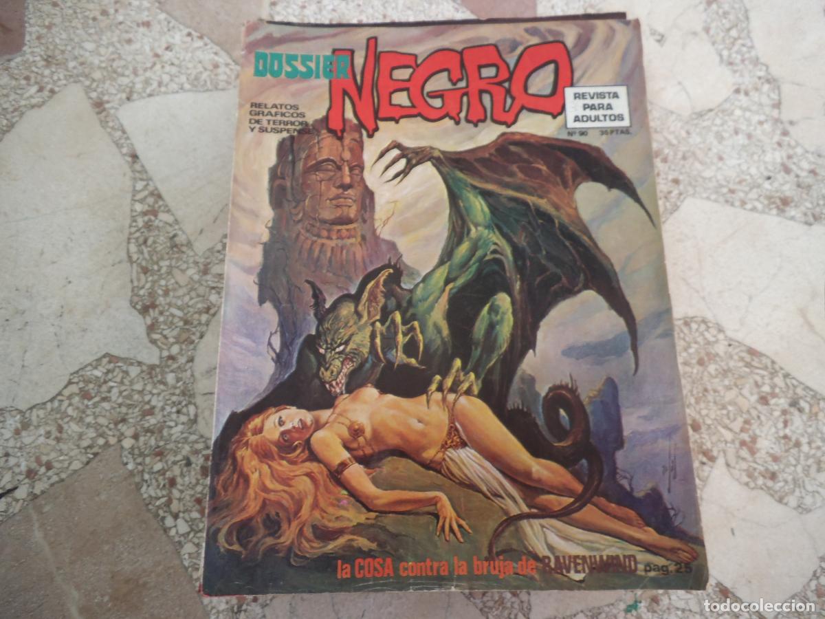 C&oacute;mics: dossier negro n&ordm; 98, fantasia ciencia ficcion , terror,