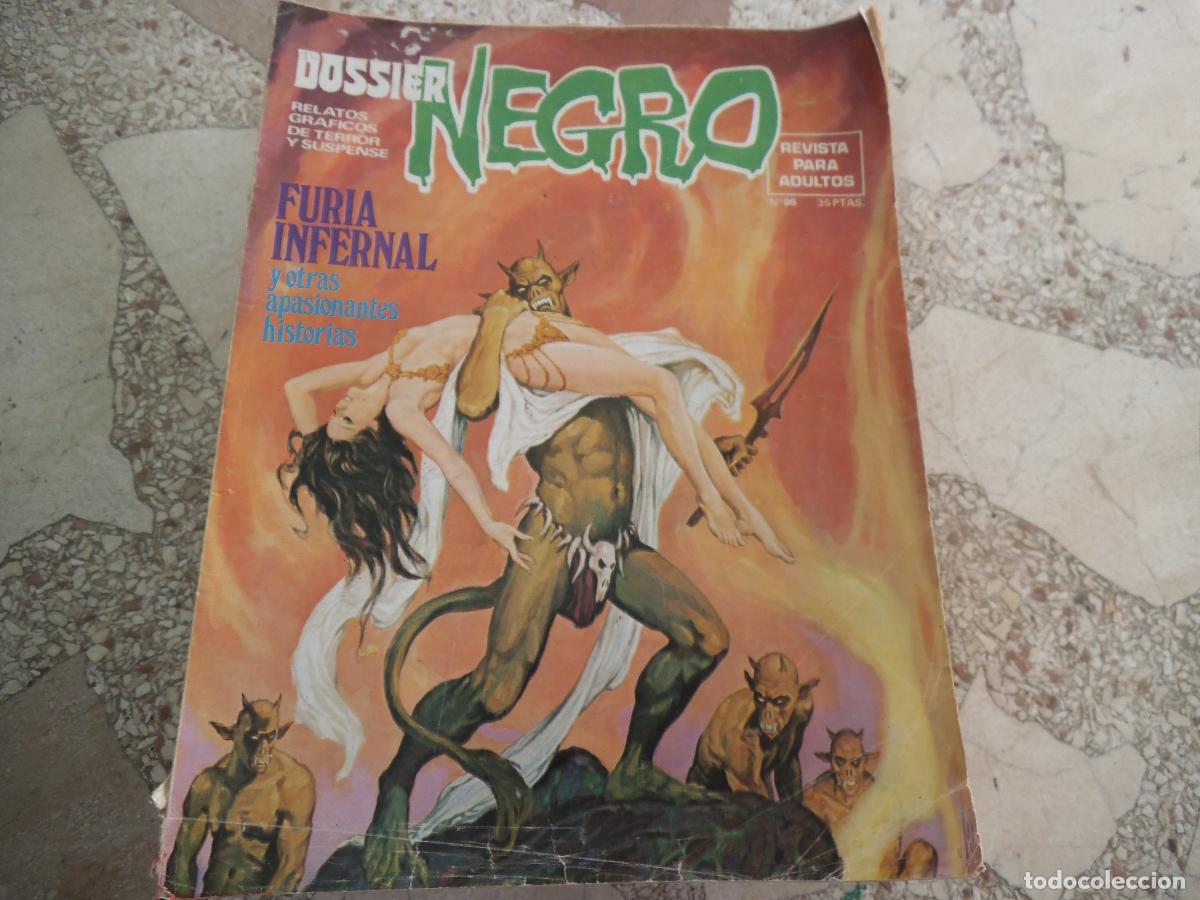 C&oacute;mics: dossier negro n&ordm; 96, fantasia ciencia ficcion , terror,