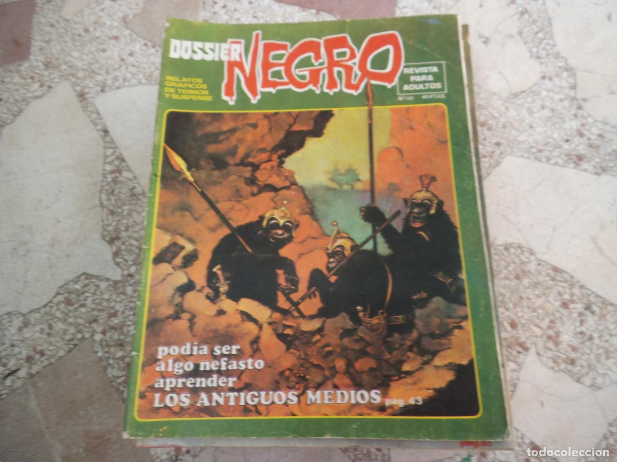 C&oacute;mics: dossier negro n&ordm; 110, fantasia ciencia ficcion , terror,