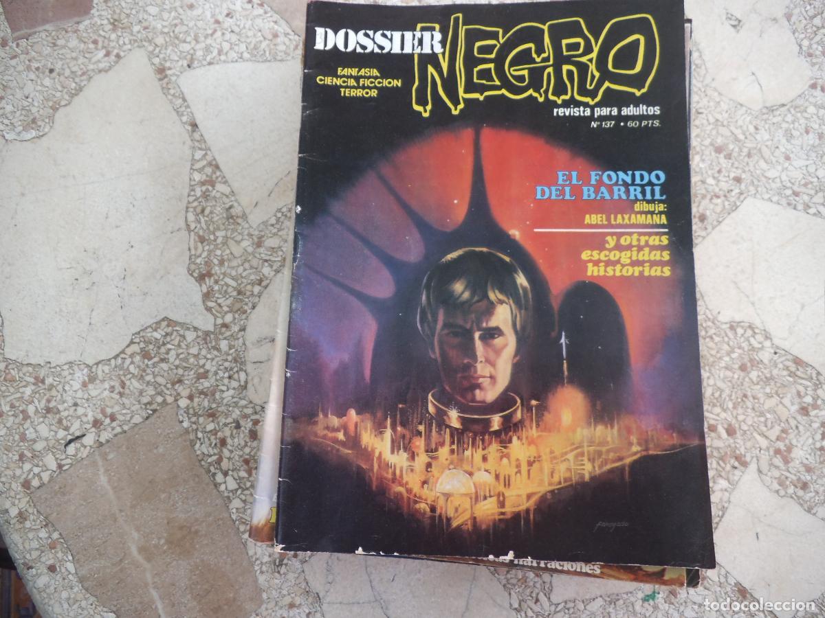 C&oacute;mics: dossier negro n&ordm; 137, fantasia ciencia ficcion , terror,