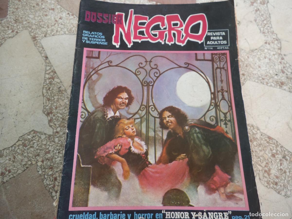C&oacute;mics: dossier negro n&ordm; 92, fantasia ciencia ficcion , terror,