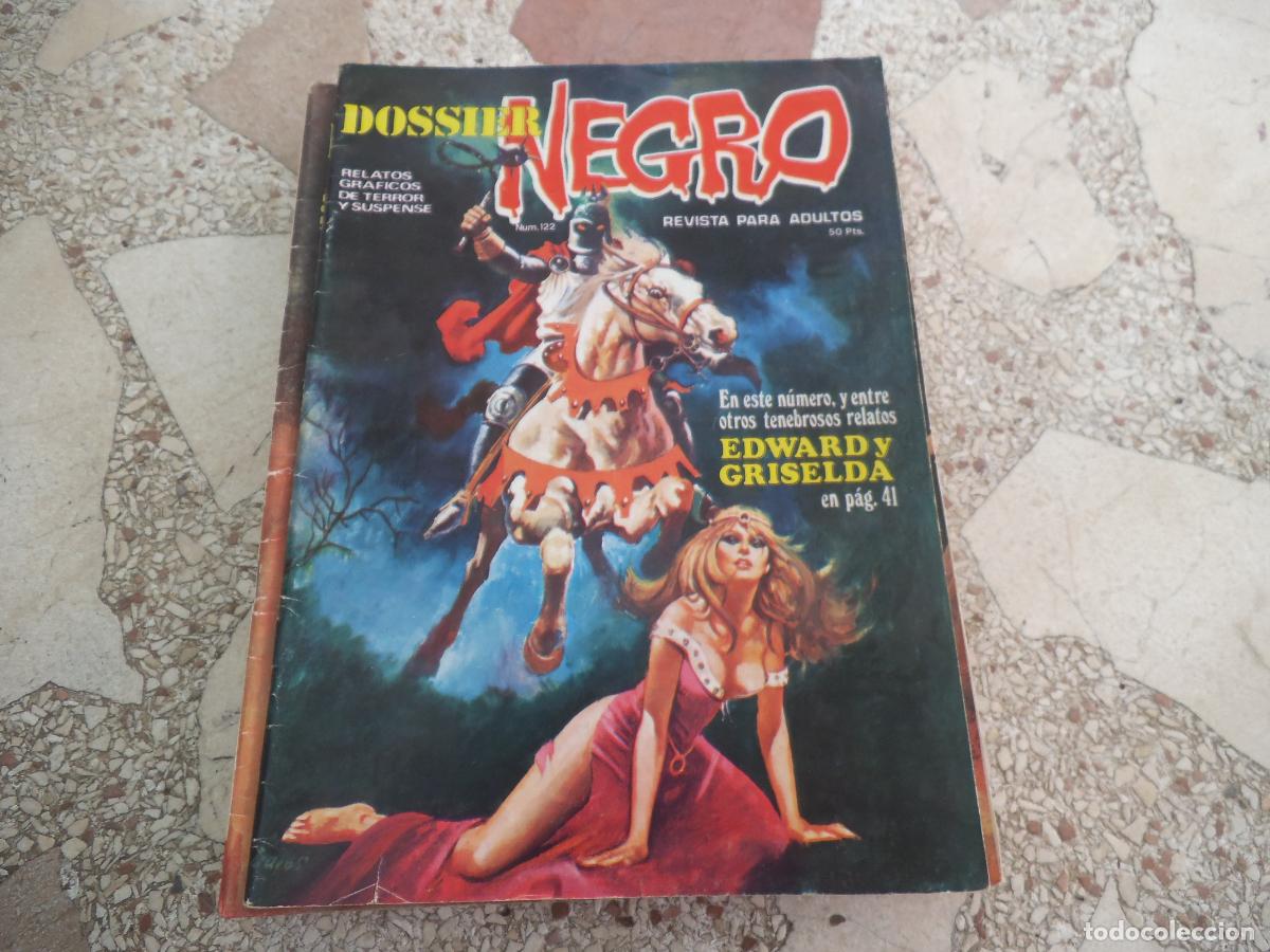 C&oacute;mics: dossier negro n&ordm; 122, fantasia ciencia ficcion , terror,