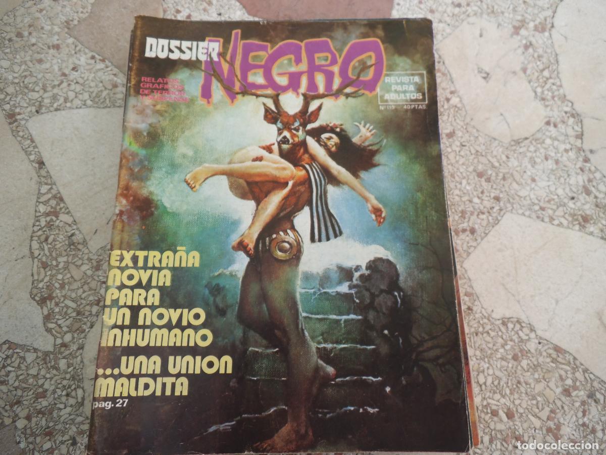 C&oacute;mics: dossier negro n&ordm; 115, fantasia ciencia ficcion , terror,