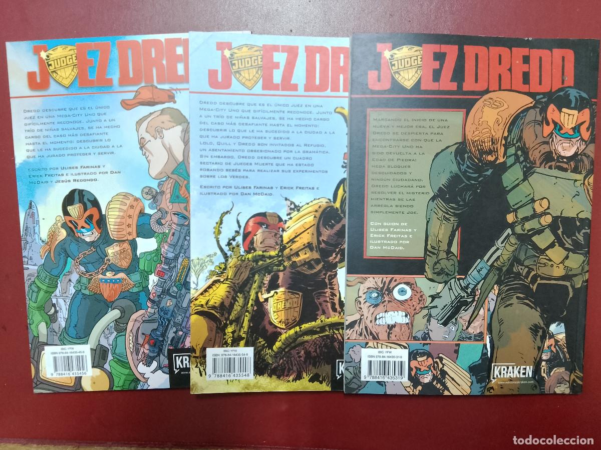 C&oacute;mics: VV.AA.: Juez Dredd. Mega City Zero (3 vols.) (Ediciones Kraken. 2017-2019) - Foto 2