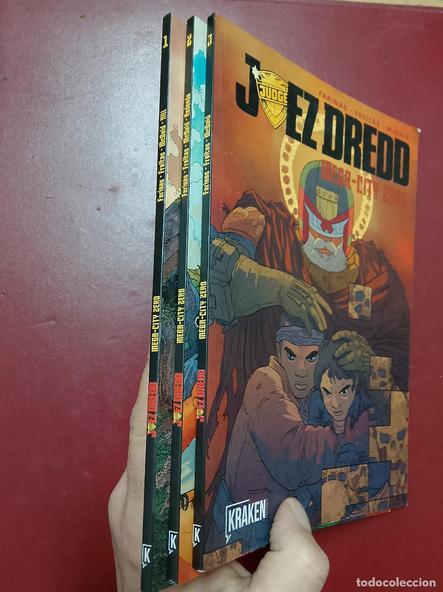 C&oacute;mics: VV.AA.: Juez Dredd. Mega City Zero (3 vols.) (Ediciones Kraken. 2017-2019) - Foto 3