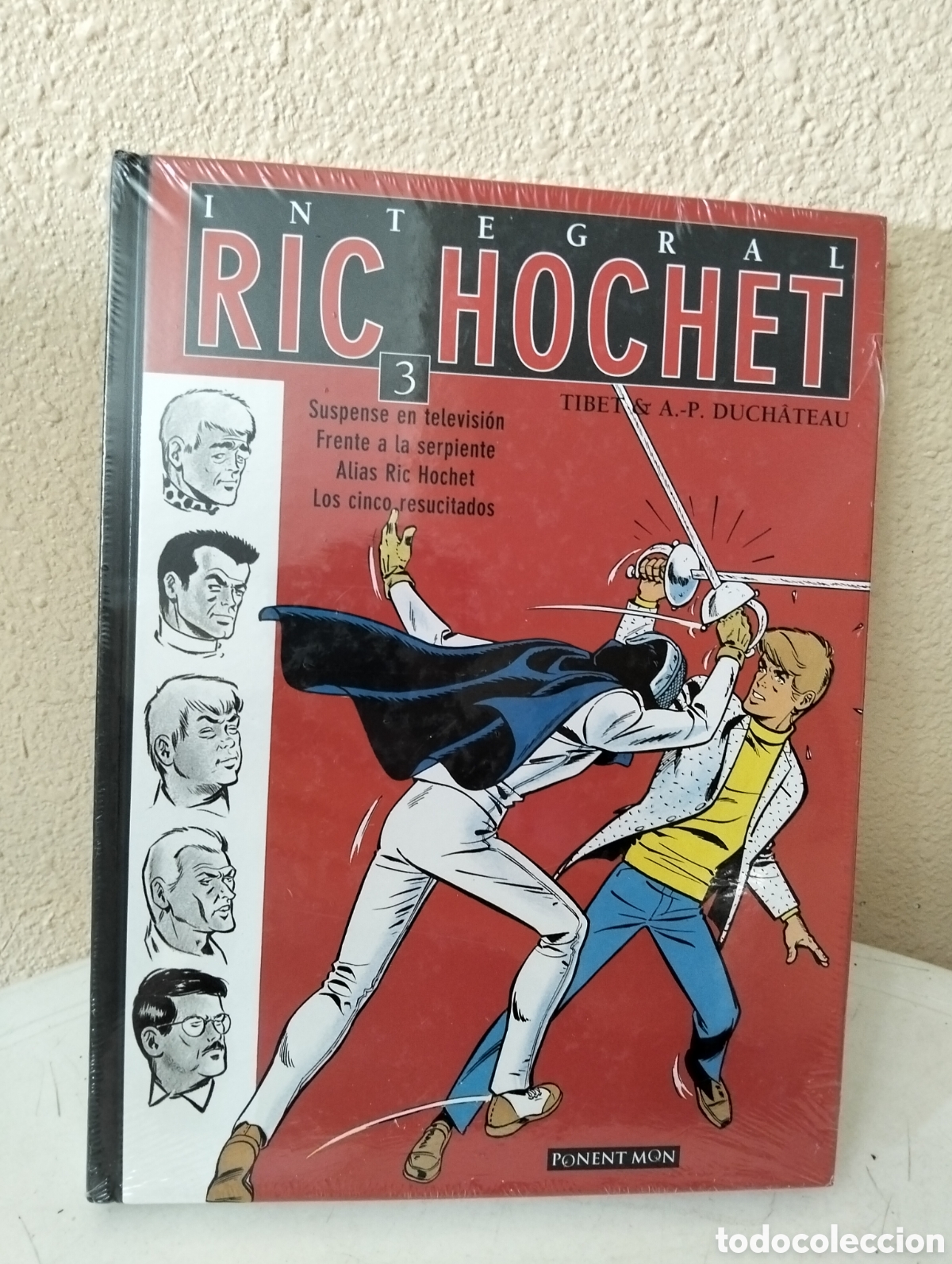 C&oacute;mics: Comic Ric hochet integral 3 ( pasta dura ) plastificado