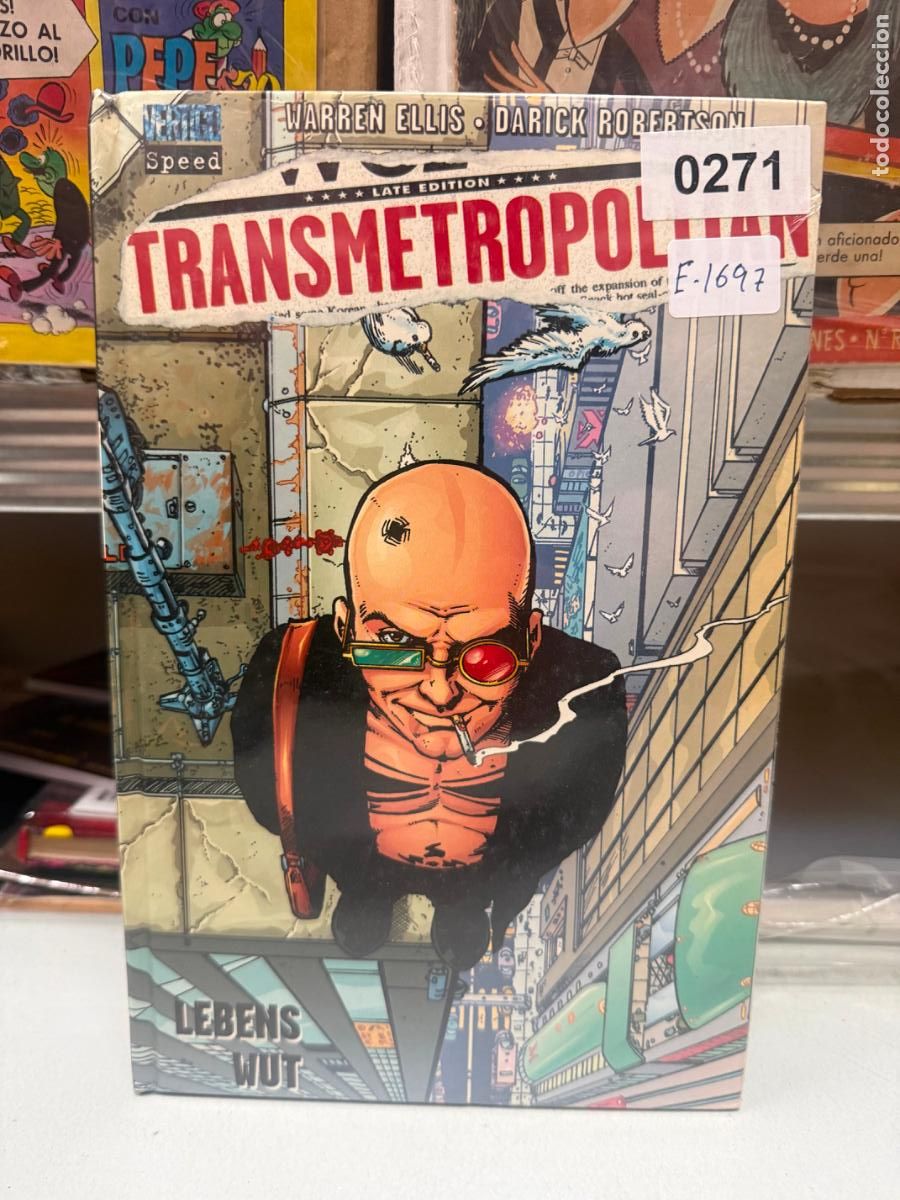 C&oacute;mics: TRANSMETROPOLITAN LEBENS WUT TOMO EN INGLES