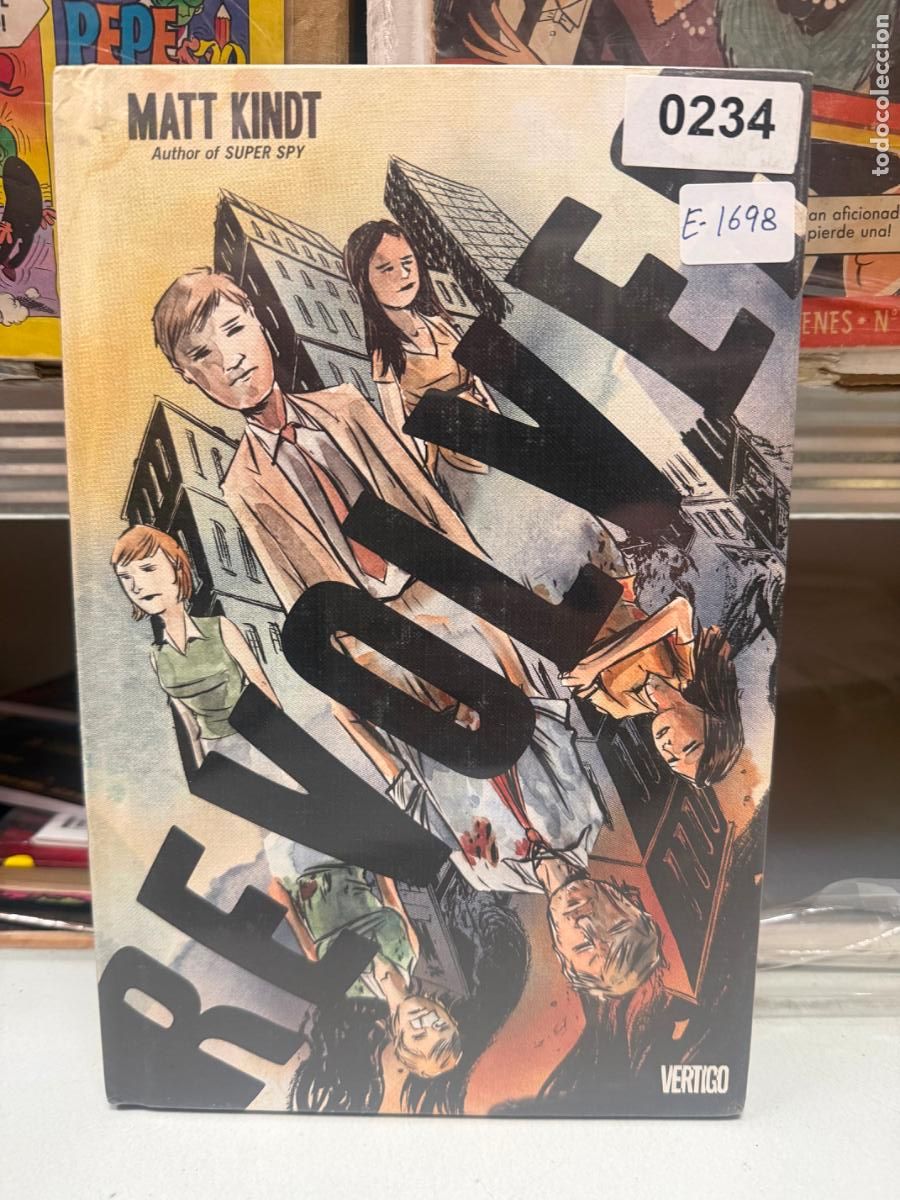 C&oacute;mics: REVOLVER MATT KINDT EDITORIAL VERTIGO TOMO EN INGLES