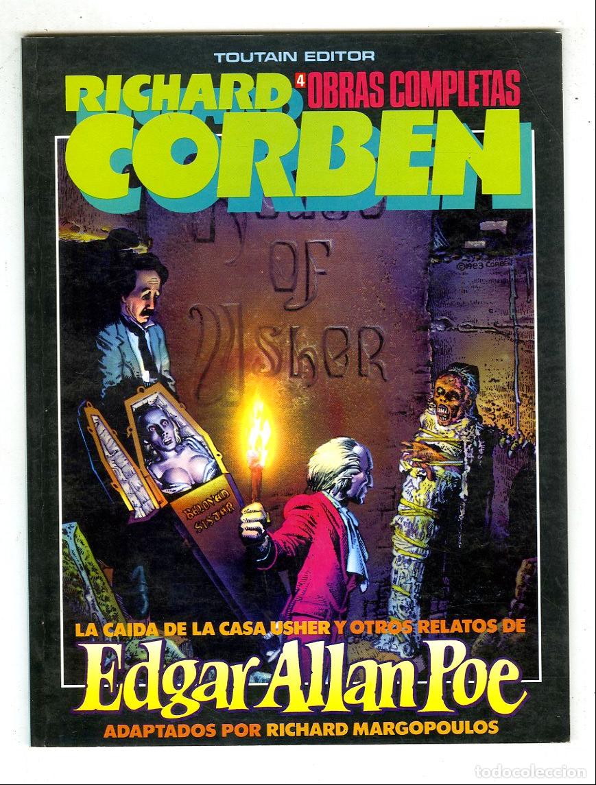 C&oacute;mics: Richard Corben La Caida de la Casa Usher y Otros Relatos de Edgar Allan Poe N.4 / Obras Completas /