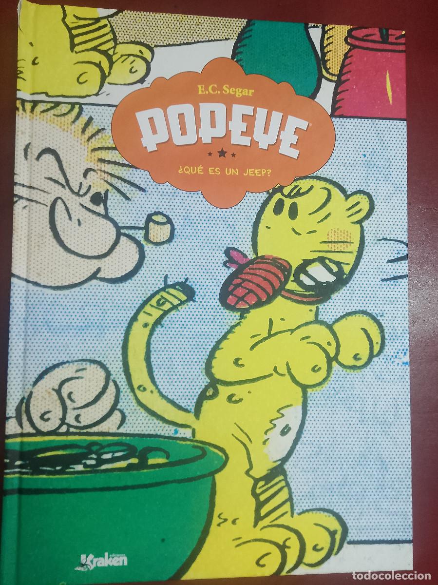 Fumetti: E.C. Segar: Popeye. &iquest;Qu&eacute; es un jeep? (Ediciones Kraken. 2016)