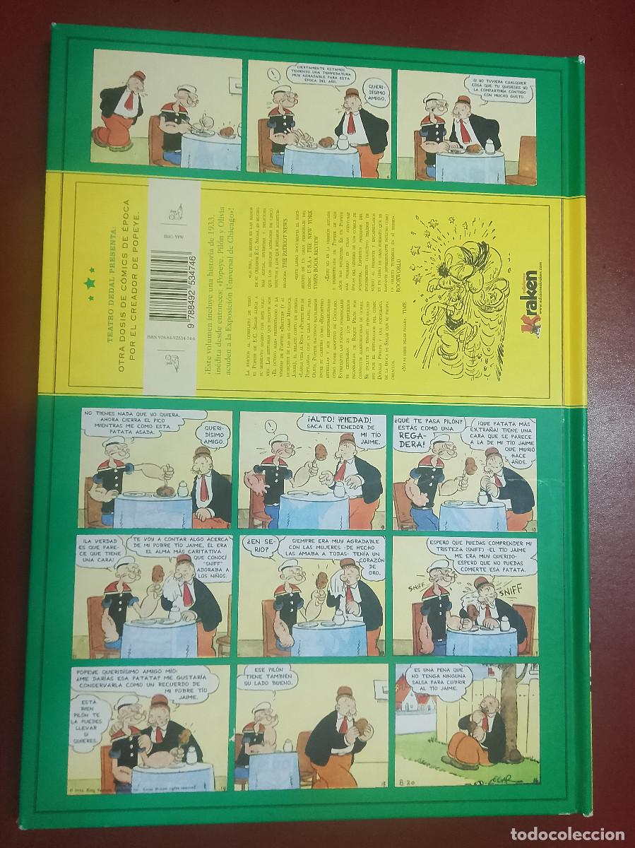 C&oacute;mics: E.C. Segar: Popeye. Le toca a usted pelearse con &eacute;l (Ediciones Kraken. 2013) - Foto 2