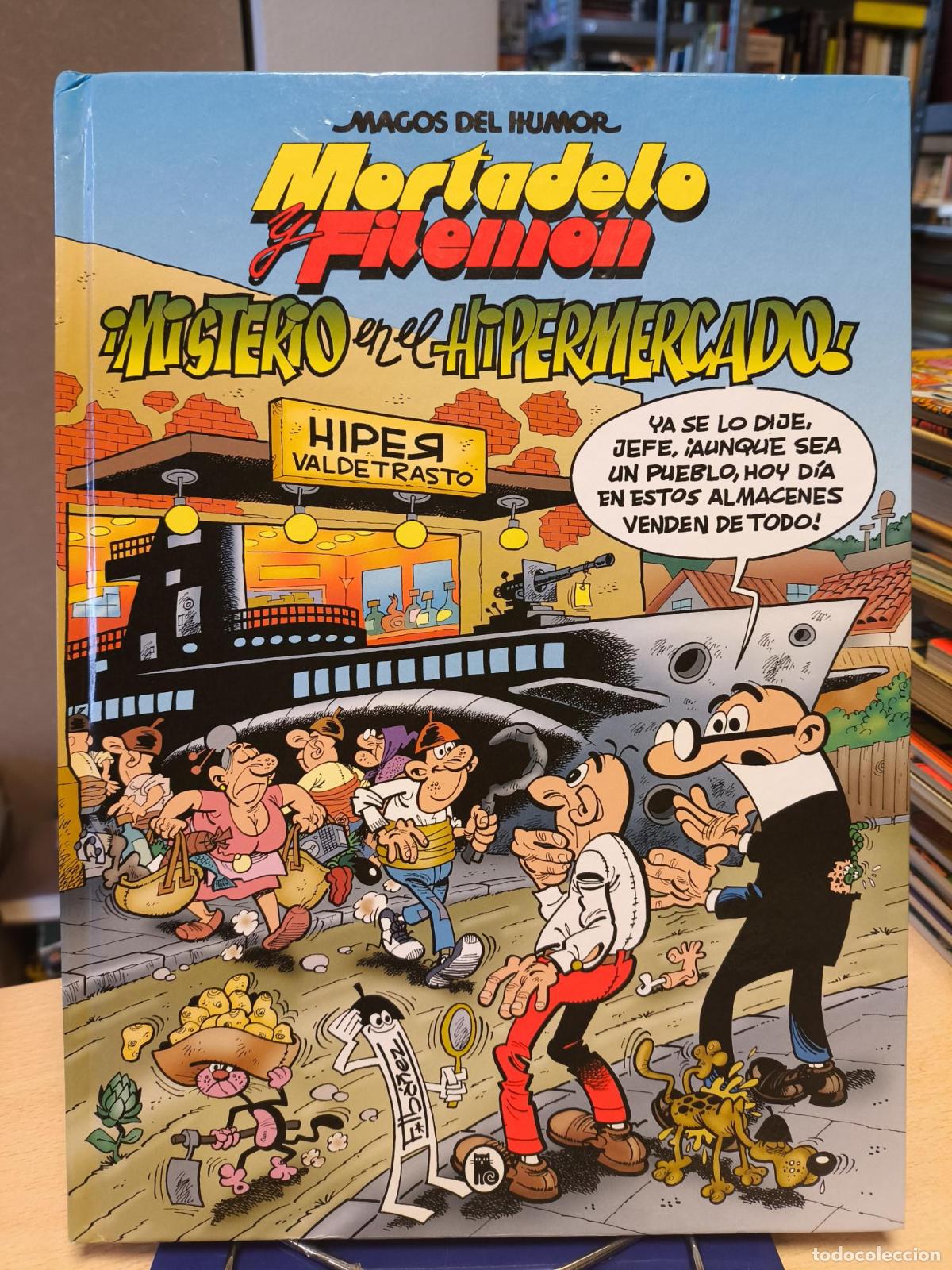 C&oacute;mics: Mortadelo y Filem&oacute;n. Misterio en el hipermercado (Magos del Humor 205) - Ib&aacute;&ntilde;ez, Francisco