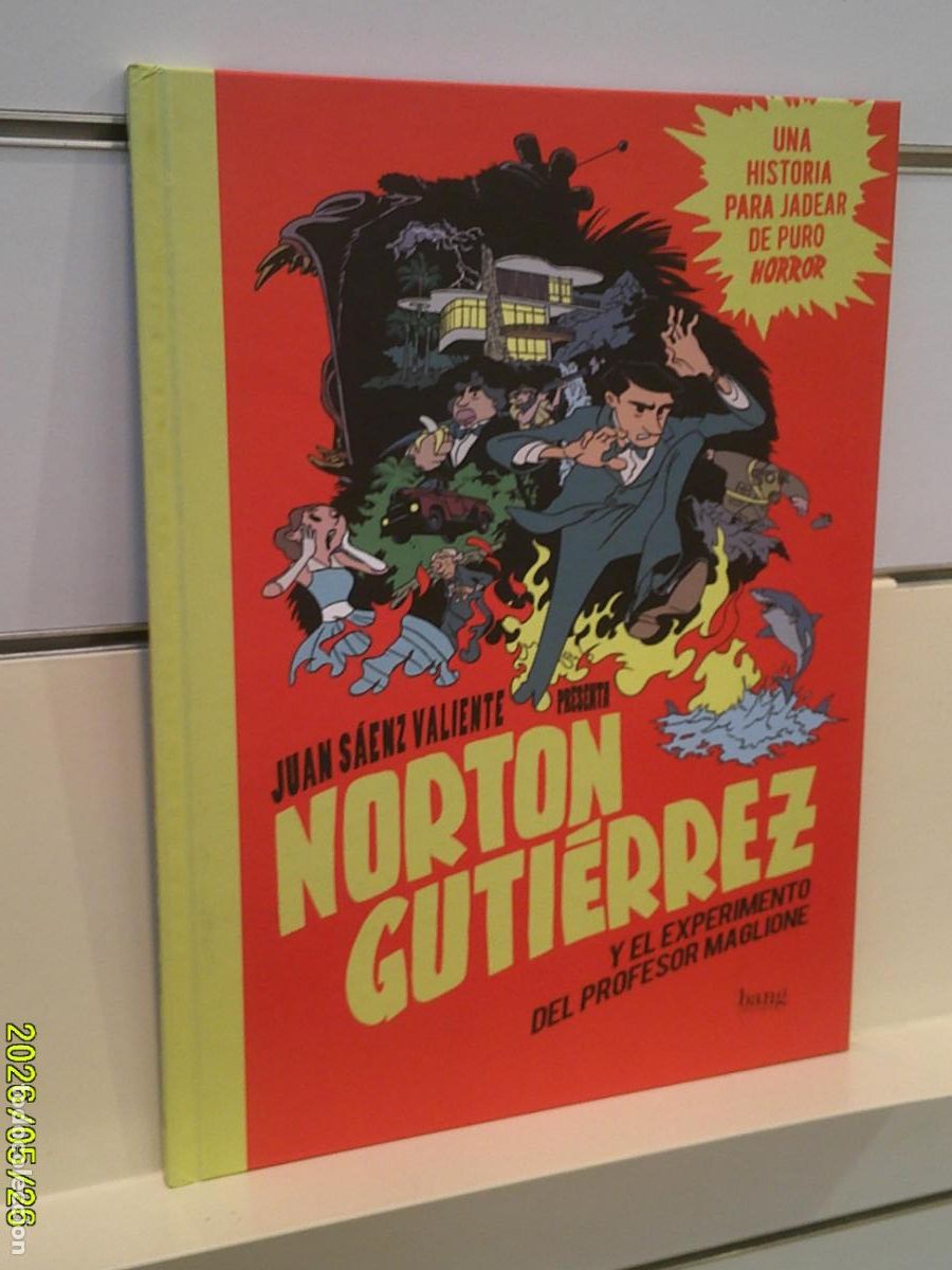 C&oacute;mics: NORTON GUTIERREZ Y EL EXPERIMENTO DEL PROFESOR MAGLIONE - BANG EDICIONES OFERTA