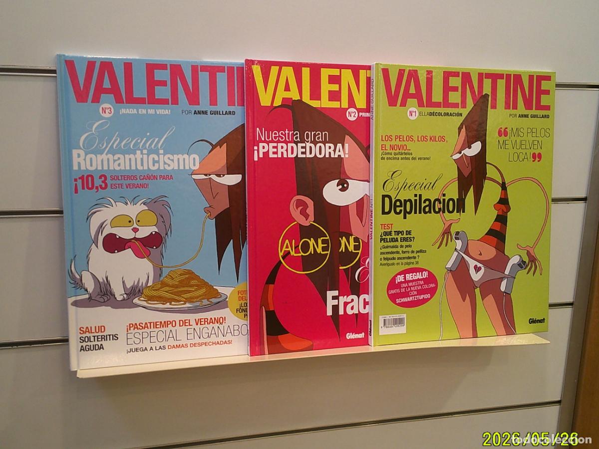 C&oacute;mics: VALENTINE COMPLETA 3 TOMOS - GLENAT OFERTA