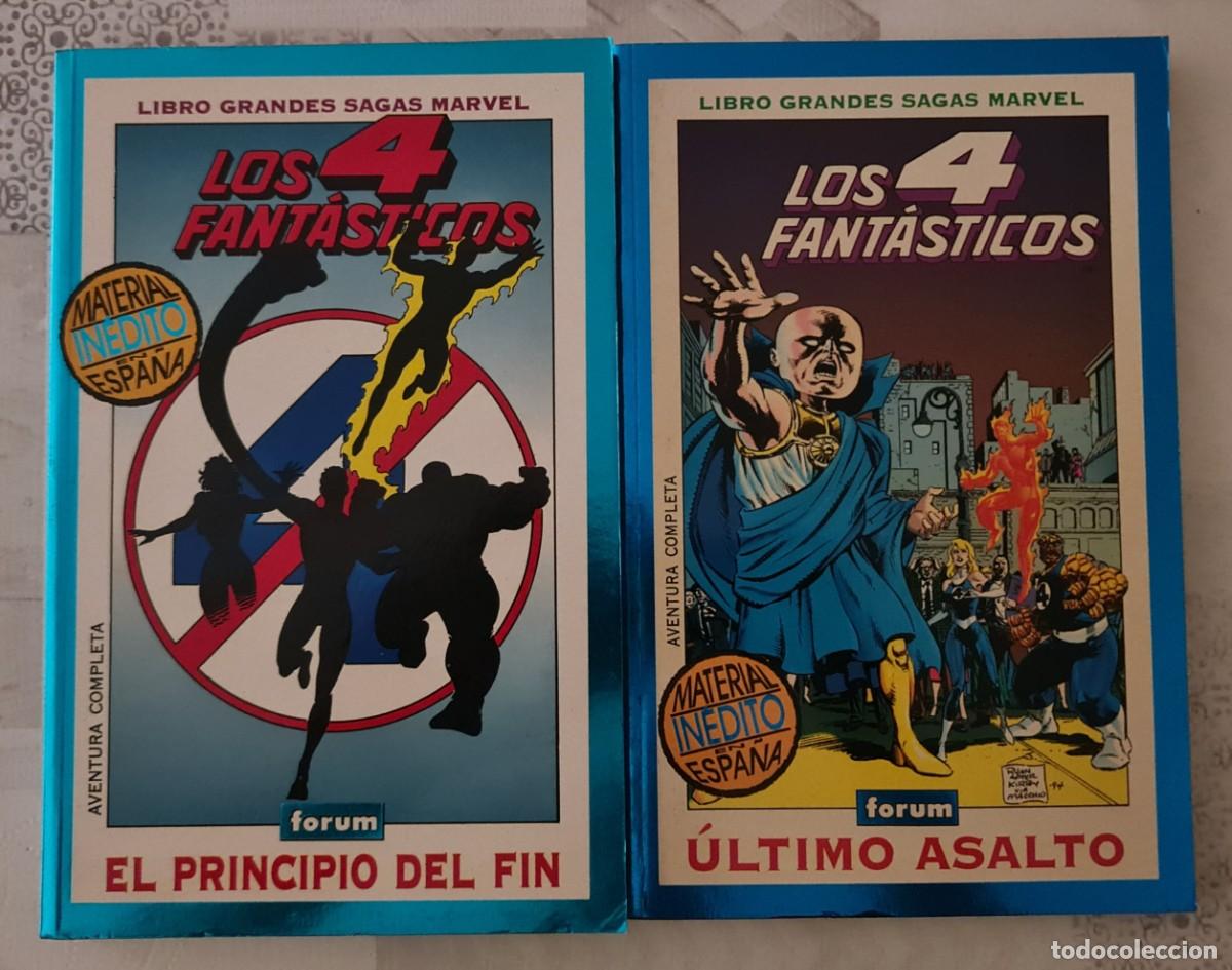 C&oacute;mics: GRANDES SAGAS MARVEL n&ordm; 10 y 21 de 21 LOS CUATRO FANTASTICOS. Comics Forum 1994