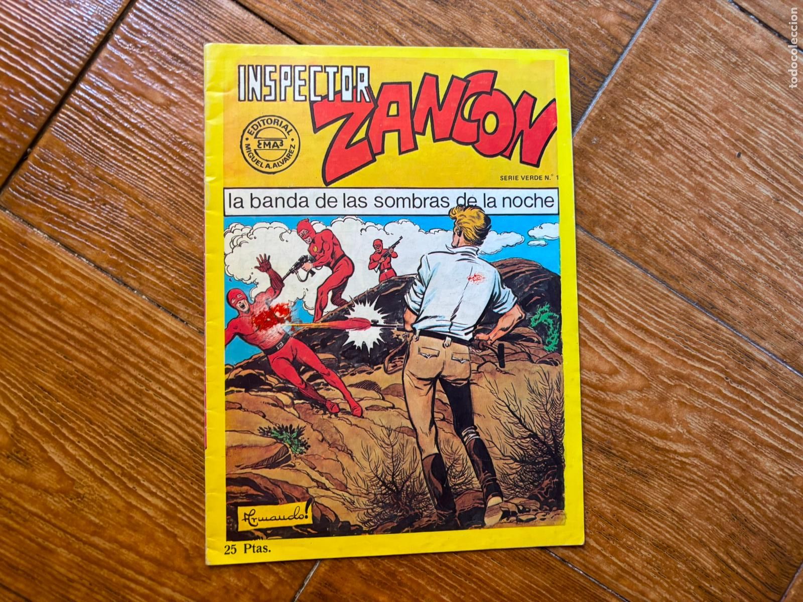 C&oacute;mics: INSPECTOR ZANCON. SERIE VERDE. N&ordm; 1 1977