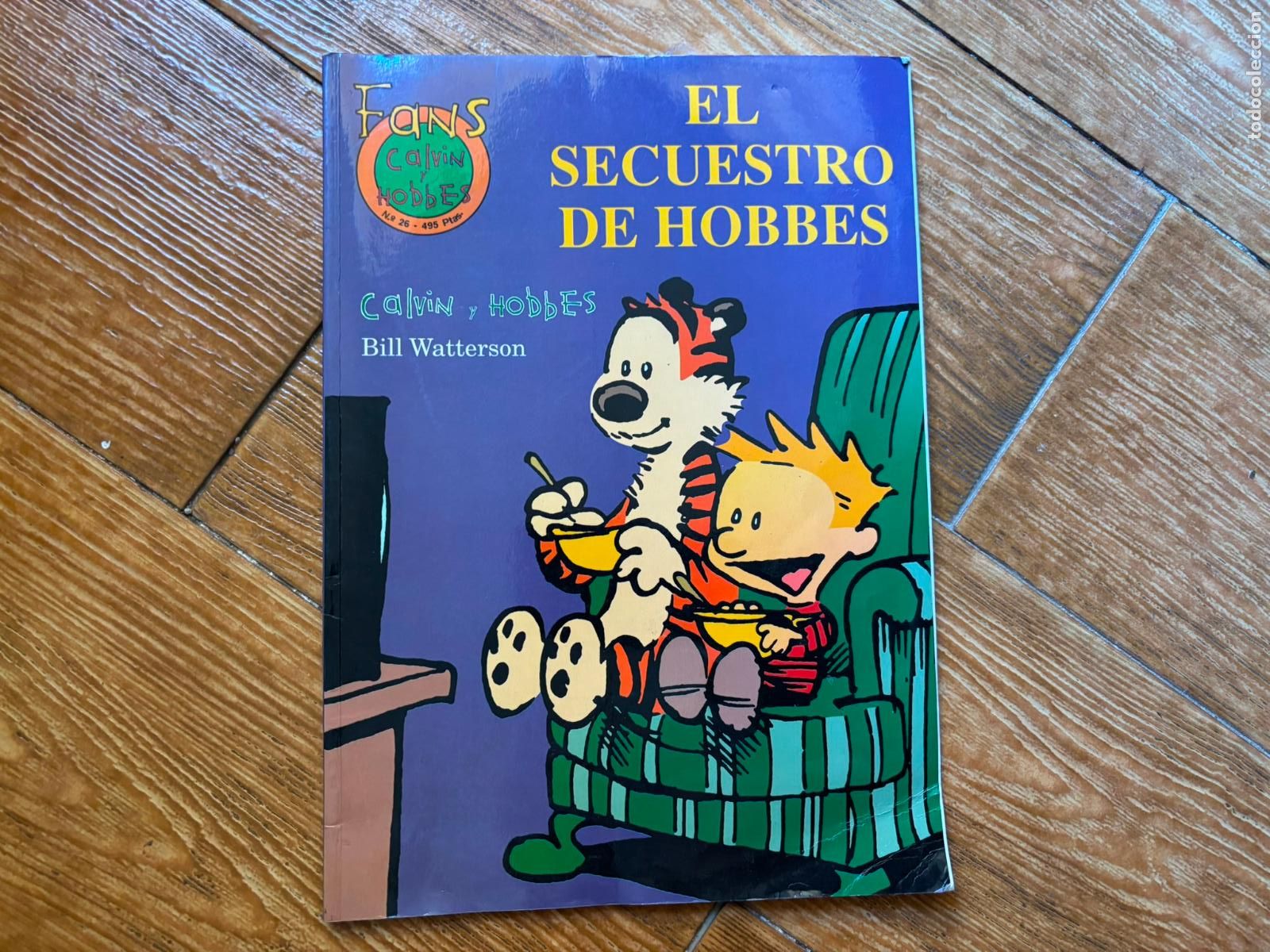C&oacute;mics: Calvin y Hobbes N&ordm; 26 &ndash; El secuestro de Hobbes &ndash; Bill Watterson