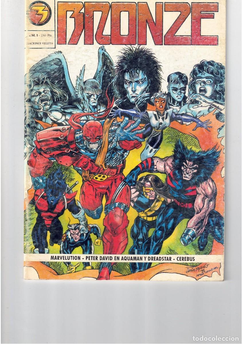 C&oacute;mics: Revista Bronze Ediciones Veleta.